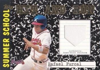 2002 Topps - Summer School Hit and Run Relics #HRR-RF Rafael Furcal Front