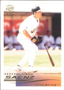 2000 Pacific Crown Collection #205 Olmedo Saenz Front