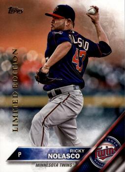 2016 Topps - Limited #546 Ricky Nolasco Front