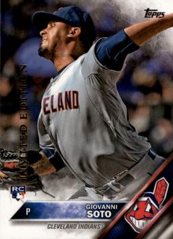 2016 Topps - Limited #692 Giovanni Soto Front