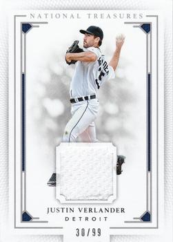 2016 Panini National Treasures #120 Justin Verlander Front