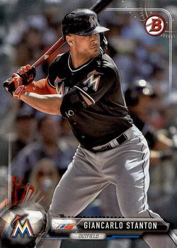 2017 Bowman #21 Giancarlo Stanton Front