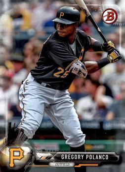 2017 Bowman #48 Gregory Polanco Front