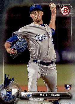 2017 Bowman #64 Matt Strahm Front