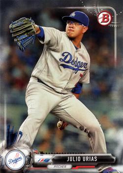 2017 Bowman #77 Julio Urias Front