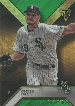 2016 Topps Triple Threads - Emerald #62 Chris Sale Front