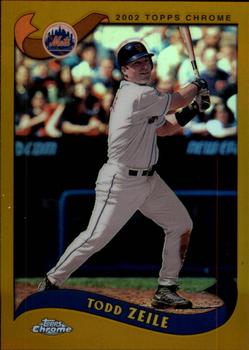 2002 Topps Chrome - Gold Refractors #84 Todd Zeile  Front