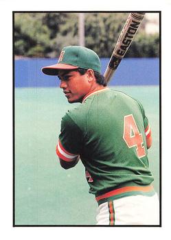 1990 7-Eleven Hawaii Rainbows #2 Larry Burigsay Front