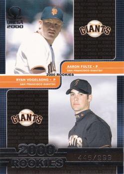 2000 Pacific Omega #235 Aaron Fultz / Ryan Vogelsong Front