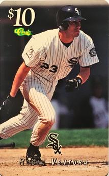 1995 Classic MLB $10 Phone Cards #NNO Robin Ventura Front