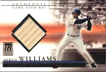 2002 Topps Reserve - Bat Relics #BW Bernie Williams Front