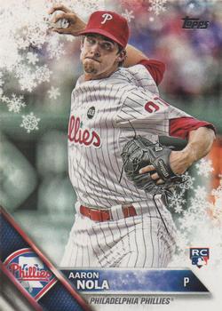 2016 Topps Holiday #HMW45 Aaron Nola Front