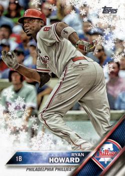2016 Topps Holiday #HMW63 Ryan Howard Front