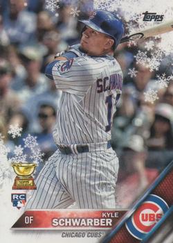 2016 Topps Holiday #HMW81 Kyle Schwarber Front