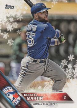 2016 Topps Holiday #HMW109 Russell Martin Front