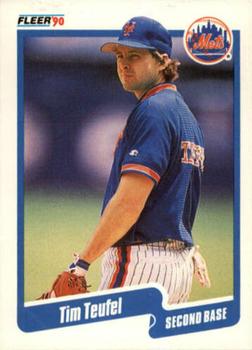 1990 Fleer #218 Tim Teufel Front