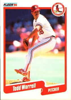 1990 Fleer #264 Todd Worrell Front