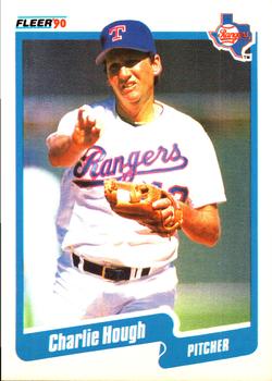 1990 Fleer #300 Charlie Hough Front