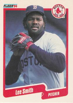 1990 Fleer #287 Lee Smith Front