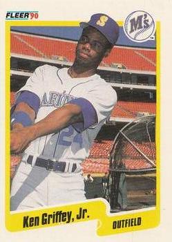 1990 Fleer #513 Ken Griffey, Jr. Front