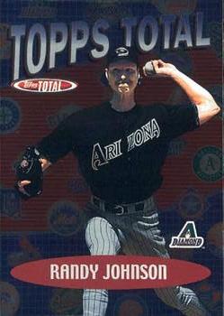 2002 Topps Total - Topps Total #TT26 Randy Johnson  Front