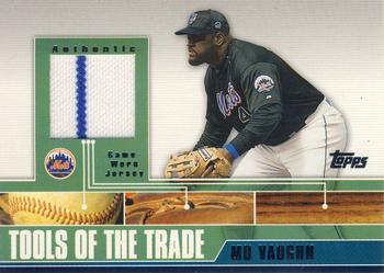 2002 Topps Traded & Rookies - Tools of the Trade Relics #TTRR-MVJ Mo Vaughn Front