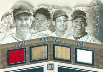 2016 Panini Pantheon - Metropolis Monuments #MM-CWS Frank Thomas / Luis Aparicio / Luke Appling / Nellie Fox Front