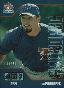 2002 Upper Deck 40-Man - Electric Rainbow #70 Luke Prokopec  Front