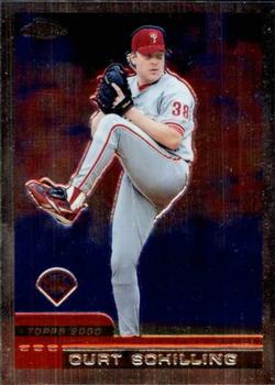 2000 Topps Chrome #120 Curt Schilling Front