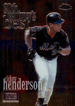 2000 Topps Chrome #234 Rickey Henderson Front