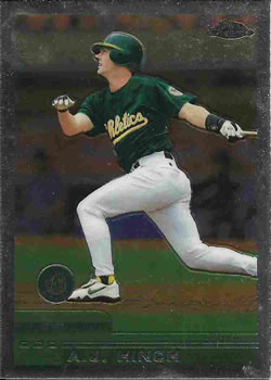 2000 Topps Chrome #349 A.J. Hinch Front
