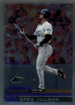 2000 Topps Chrome Traded & Rookies #T106 Greg Vaughn Front