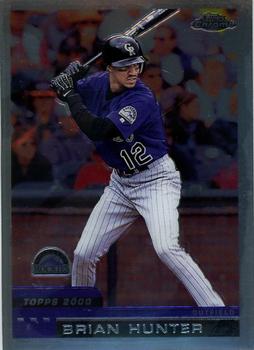 2000 Topps Chrome Traded & Rookies #T118 Brian Hunter Front