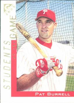 2000 Topps Gallery #123 Pat Burrell Front