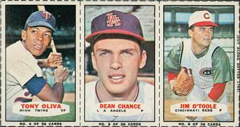 1965 Bazooka - Panels #4-6 Tony Oliva / Dean Chance / Jim O'Toole Front