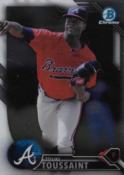 2016 Bowman Draft - Chrome #BDC-177 Touki Toussaint Front