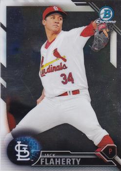 2016 Bowman Draft - Chrome #BDC-192 Jack Flaherty Front