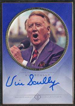 2016 Topps Transcendent Collection - Transcendent Collection Framed Autographs Purple #TCA-VS Vin Scully Front