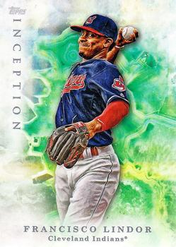 2017 Topps Inception #15 Francisco Lindor Front