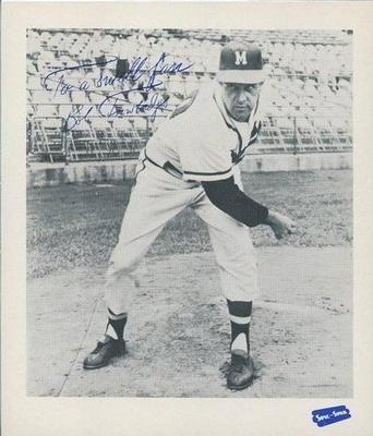 1957 Spic and Span Milwaukee Braves 4x5 #NNO Bob Trowbridge Front