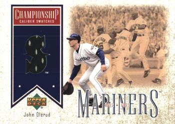 2002 Upper Deck - Championship Caliber Swatches #CC-JO John Olerud  Front