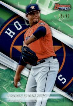 2016 Bowman's Best - Top Prospects Green Refractor #TP-24 Francis Martes Front