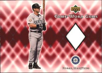 2002 Upper Deck - Game-Worn Gems #G-EM Edgar Martinez  Front