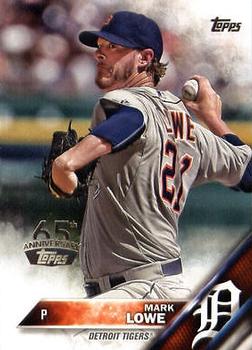 2016 Topps - 65th Anniversary #412 Mark Lowe Front