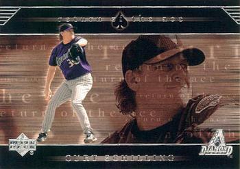 2002 Upper Deck - Return of the Ace #RA13 Curt Schilling  Front