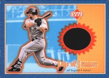 2002 Upper Deck - Sons of Summer #SS-JB Jeff Bagwell  Front