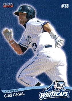 2012 Choice West Michigan Whitecaps #05 Curt Casali Front