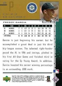 2002 Upper Deck - UD Plus Retail #UD14 Freddy Garcia  Back