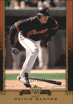 2002 Upper Deck - UD Plus Retail #UD76 Deivis Santos  Front