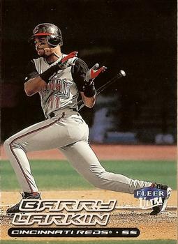 2000 Ultra #157 Barry Larkin Front